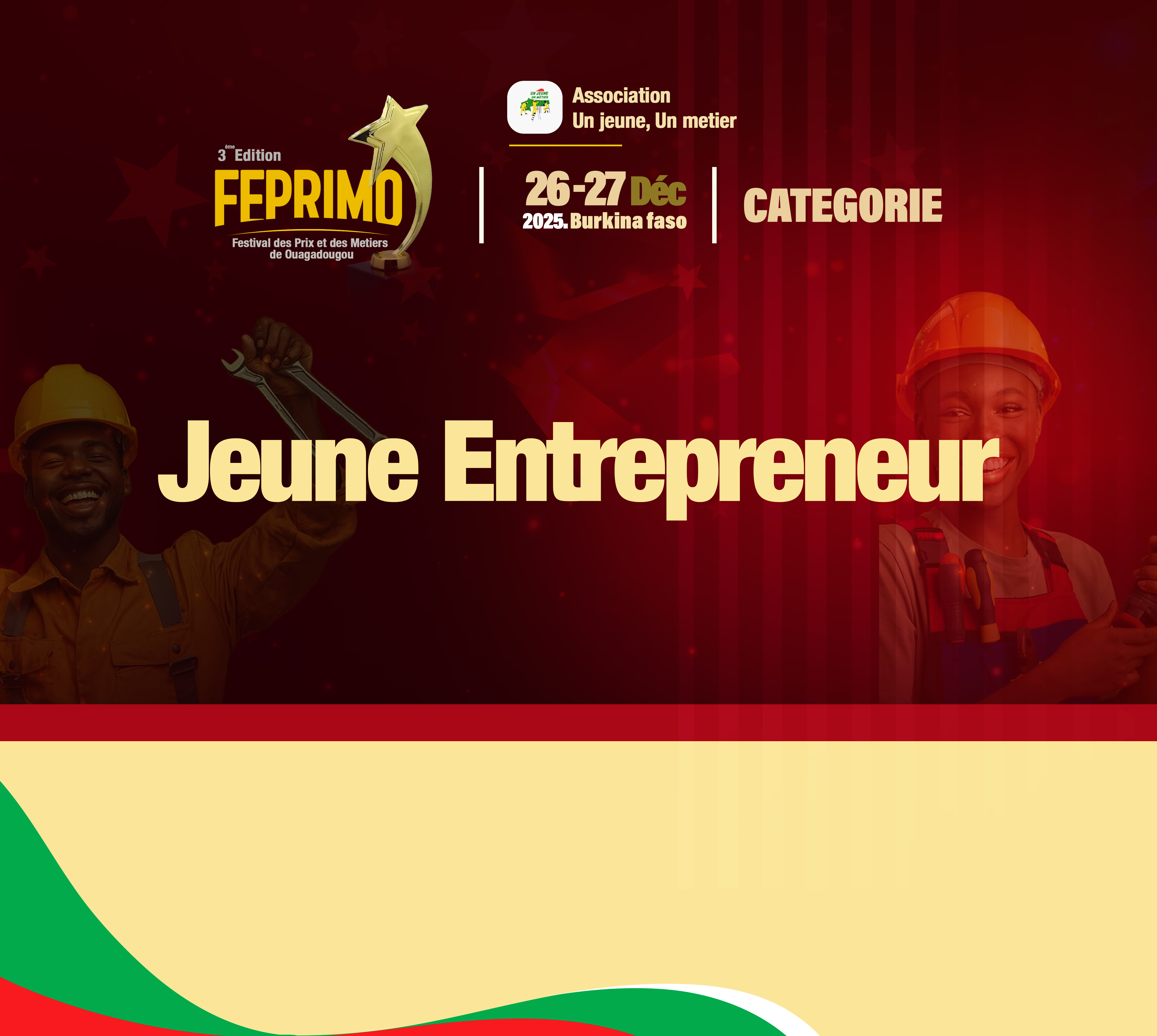 Catégorie Jeune Entrepreneur